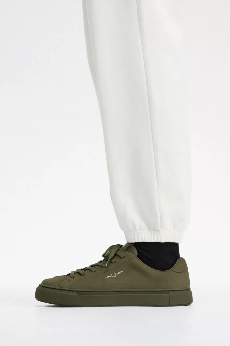 Fred Perry B71 Mens Tennis Shoes Uniform 141 ZOOM - Fred Perry B71 Men's Tennis Shoes Uniform Green Gold XLBGM7940