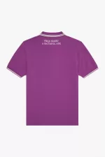 Fred Perry Camouflage Men’s Shirt Purple POSBH3096