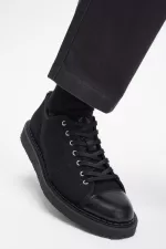 Fred Perry Canvas Monkey Men’s Plimsolls Black OURSI8475