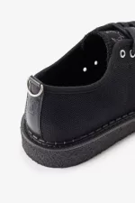 Fred Perry Canvas Monkey Men’s Plimsolls Black OURSI8475