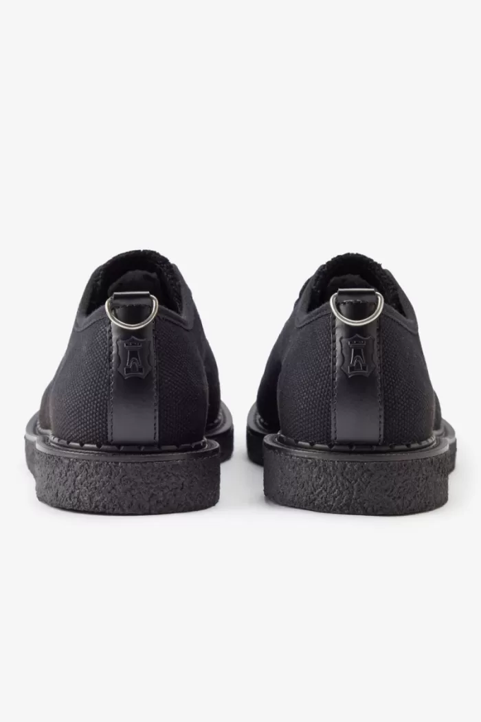 Fred Perry Canvas Monkey Men’s Plimsolls Black OURSI8475