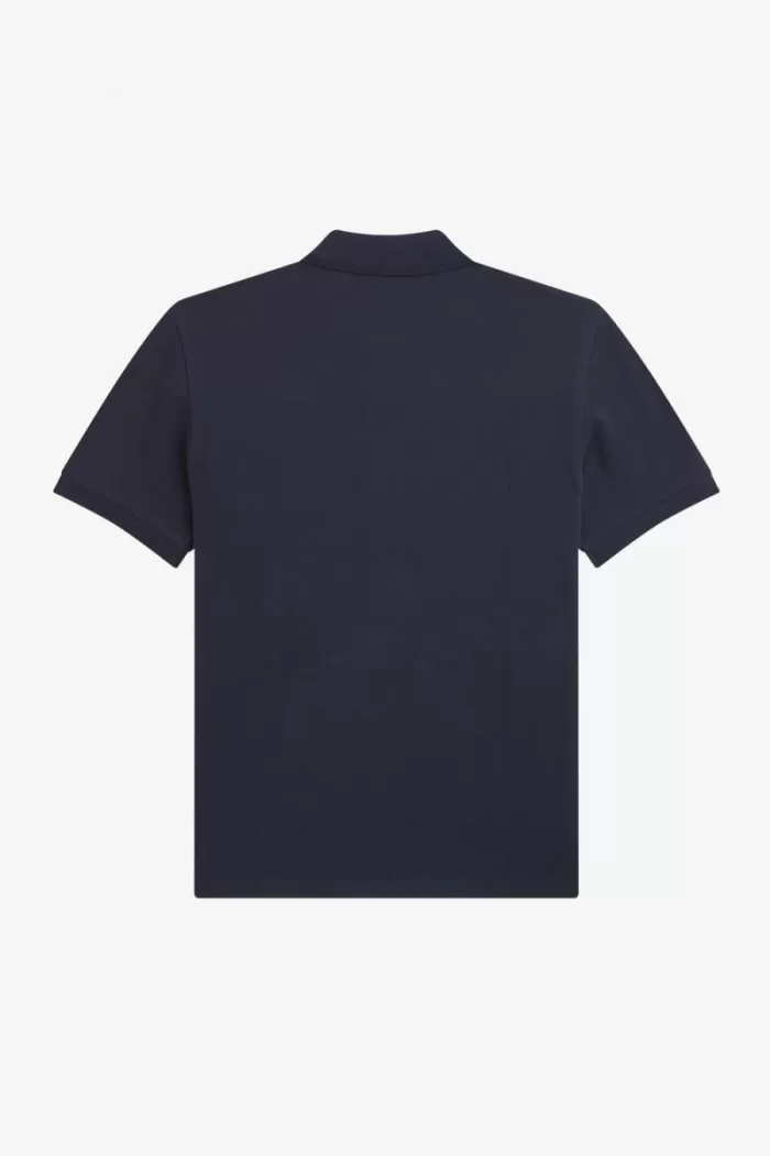 Fred Perry Glitch Stripe Men’s Polo Shirt Navy KRNAV7410