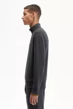 Fred Perry Half Zip Men’s Sweatshirts Anchor Grey Dark Coffee POLXB5109 Fred Perry Half Zip Men’s Sweatshirts Anchor Grey Dark Coffee POLXB5109