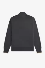 Fred Perry Half Zip Men’s Sweatshirts Anchor Grey Dark Coffee POLXB5109 Fred Perry Half Zip Men’s Sweatshirts Anchor Grey Dark Coffee POLXB5109