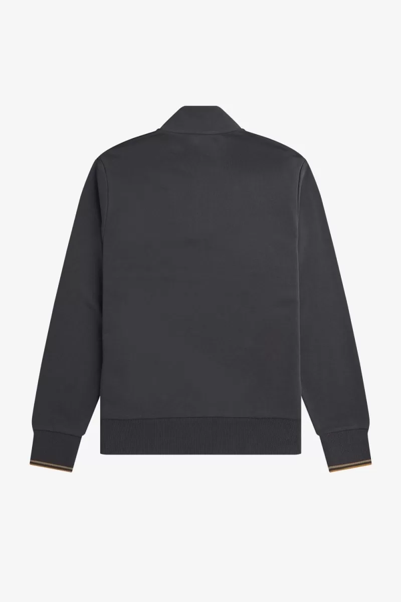 Fred Perry Half Zip Men’s Sweatshirts Anchor Grey Dark Coffee POLXB5109 Fred Perry Half Zip Men’s Sweatshirts Anchor Grey Dark Coffee POLXB5109