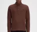 Fred Perry Honeycomb Cotton Long Sleeve  537 ZOOM 75x65 - Fred Perry’s American Menswear: Where British Heritage Meets Stateside Cool