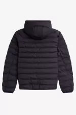 Fred Perry Hooded Insulated Men’s Jackets Navy FXPYE9652