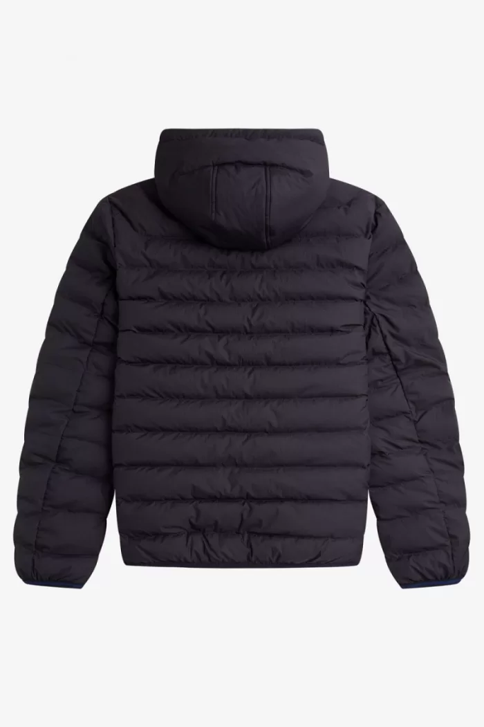 Fred Perry Hooded Insulated Men’s Jackets Navy FXPYE9652