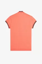 Fred Perry Knitted Women’s Shirt Coral Heat UJYVC8094