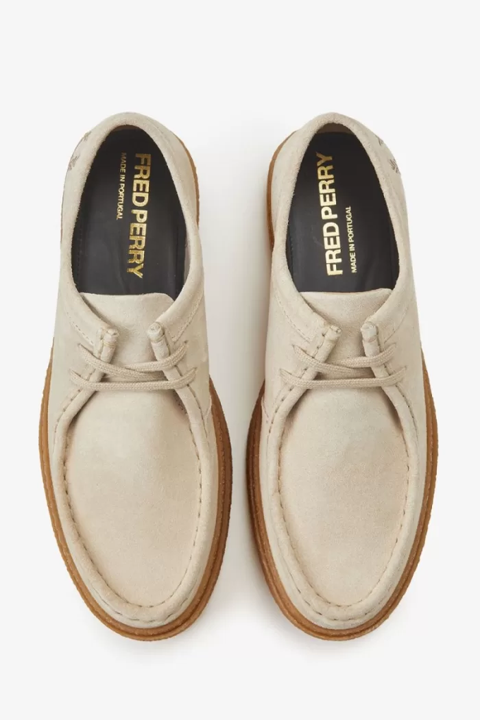 Fred Perry Low Dawson Men’s Plimsolls Oatmeal HEZDI5102