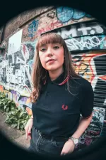 Fred Perry M12 Men’s Shirt Black Coral Heat Camden Brick RJUVZ9651