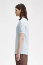 Fred Perry M6000 Men’s Shirt Light Aqua Midnight Blue OWXLT3682