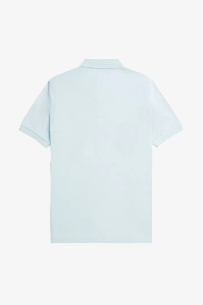 Fred Perry M6000 Men’s Shirt Light Aqua Midnight Blue OWXLT3682