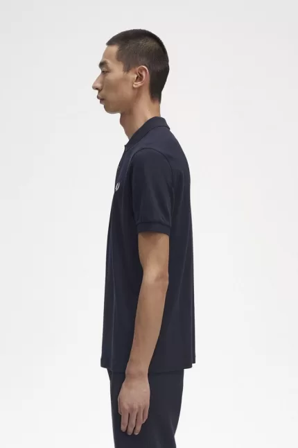Fred Perry M6000 Men’s Shirt Navy Snow White WPVRF3872