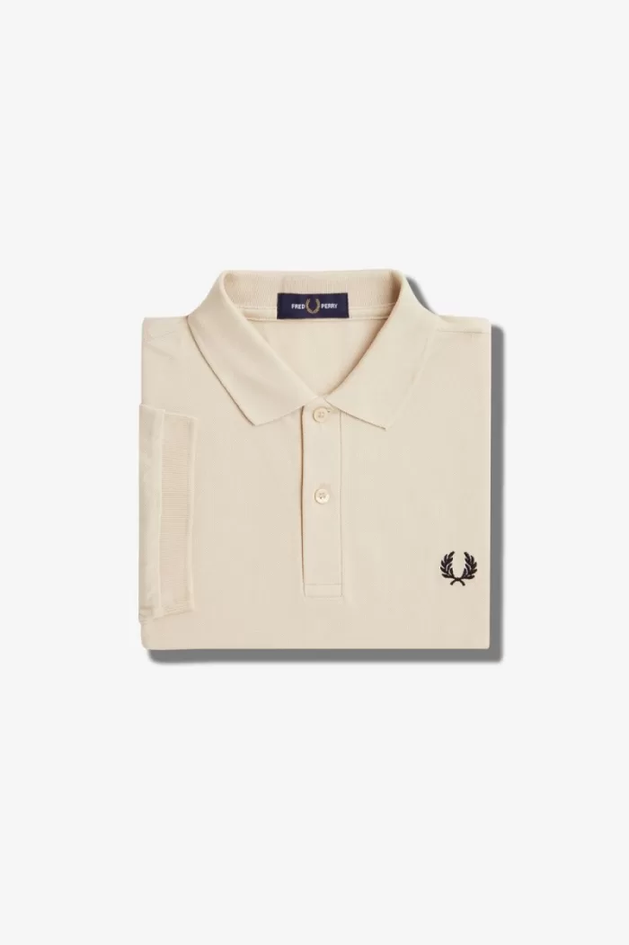 Fred Perry M6000 Men’s Shirt Oatmeal Black YGPEL1324