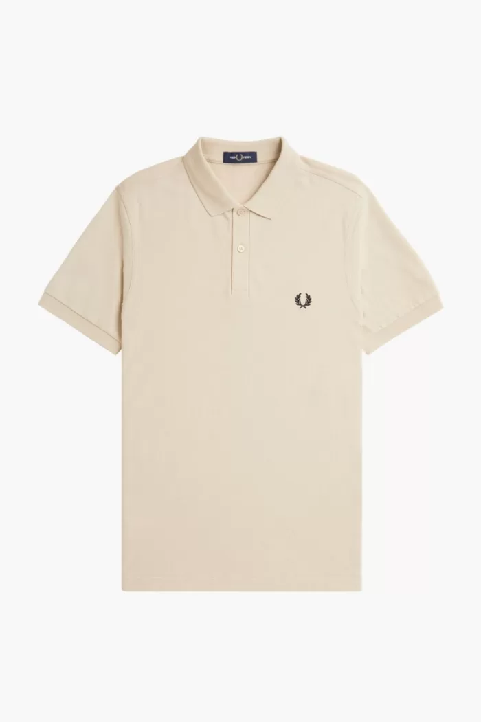 Fred Perry M6000 Men’s Shirt Oatmeal Black YGPEL1324