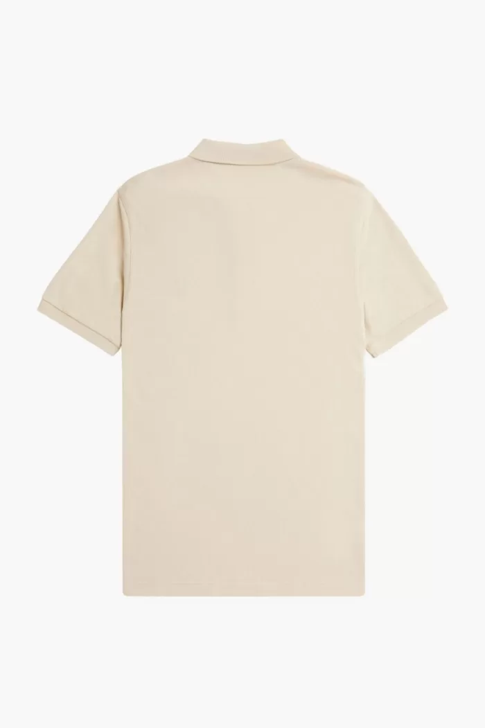 Fred Perry M6000 Men’s Shirt Oatmeal Black YGPEL1324