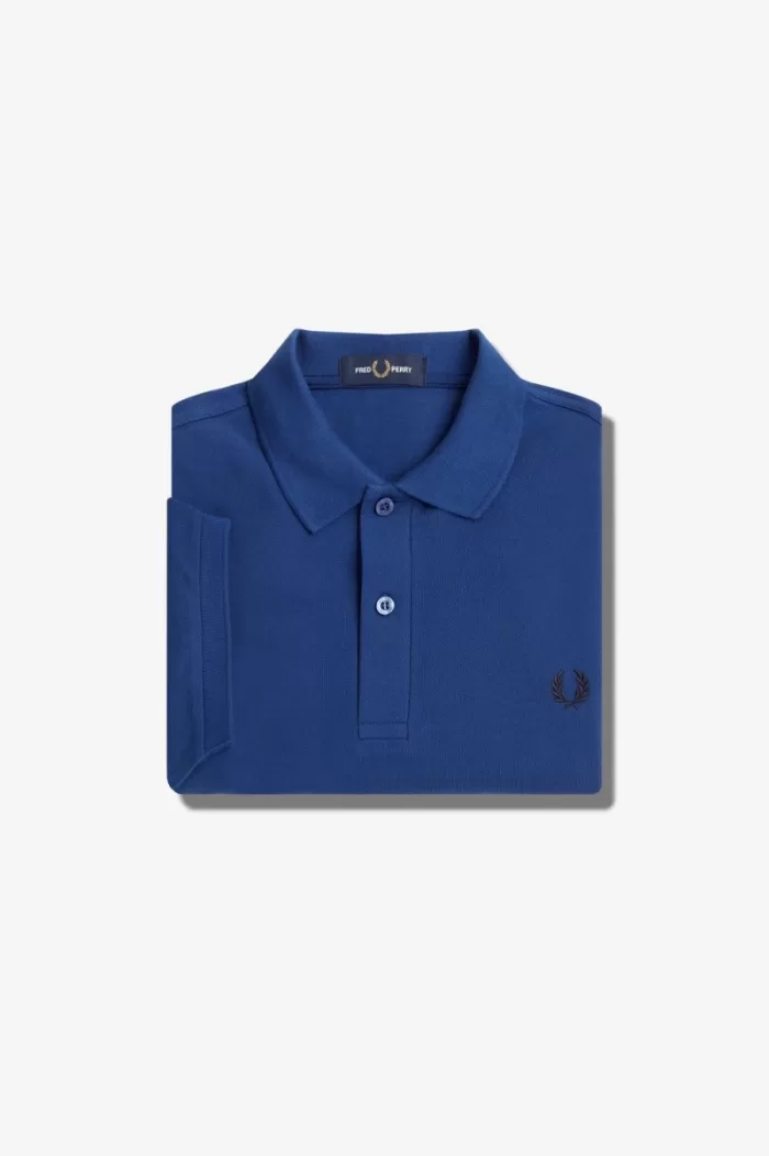 Fred Perry M6000 Men’s Shirt Shaded Cobalt Navy HQIYZ2805