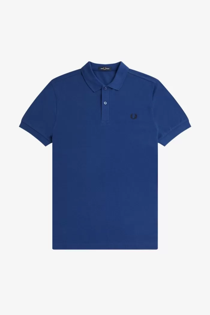 Fred Perry M6000 Men’s Shirt Shaded Cobalt Navy HQIYZ2805