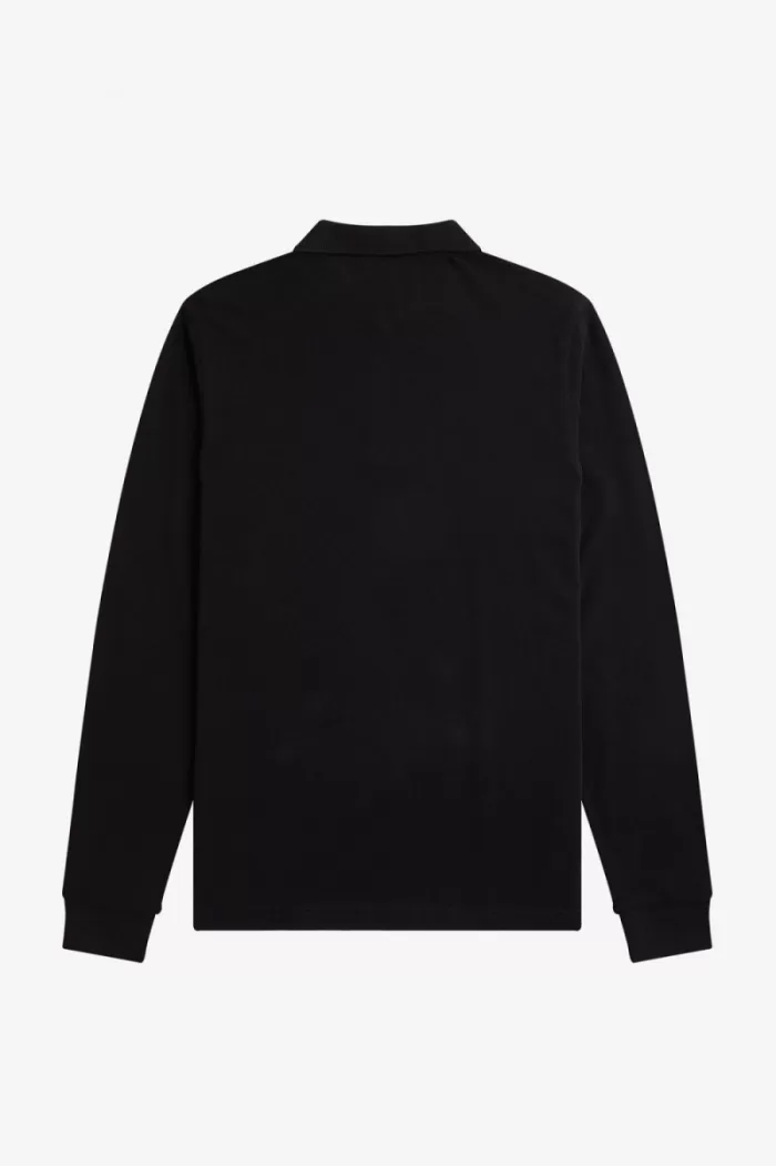 Fred Perry M6006 Men’s Shirt Black Whisky Brown MAVFG2073